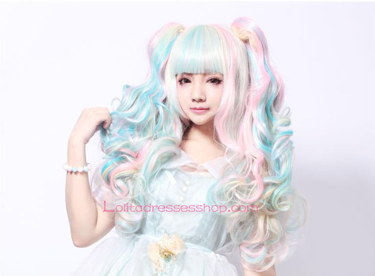 Cheap Lolita Ice Cream Long Maid Cute Cosplay Wig Sale At Lolita ...