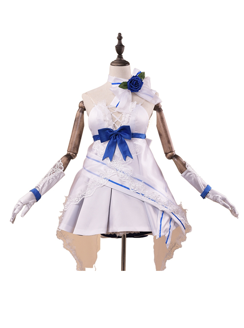 Cheap Houkai Impact 3 Raiden Mei Wedding Dress Cosplay Costumes Sale At